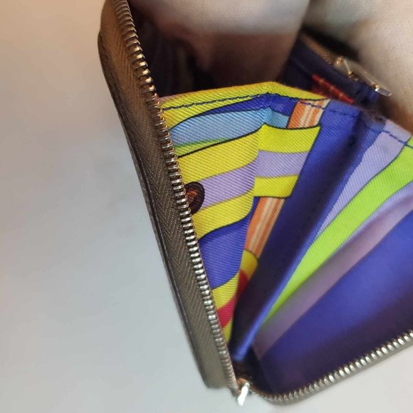 *HP* Hermes Azap Long Silk-Inn Zip Around Epson Leather Wallet - Picture 10 of 12